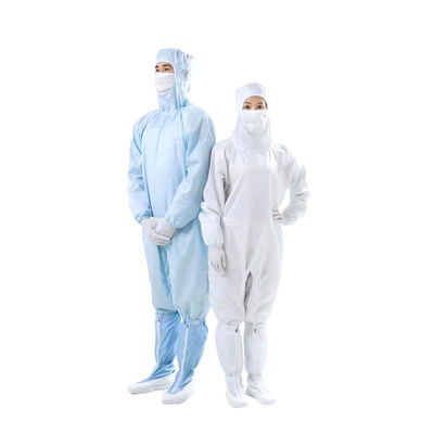 निविड़ अंधकार पर्यावरण के अनुकूल विरोधी स्थैतिक डिस्पोजेबल Cleanroom गारमेंट्स
