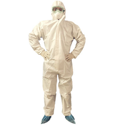 सांस अलगाव माइक्रोप्रोसेसर डिस्पोजेबल Cleanroom गारमेंट्स